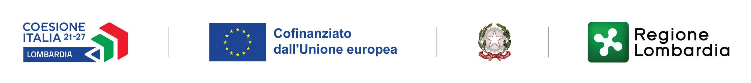 Coesione Italia 21-27 Lombardia - Cofinanziato dall'Unione europea - Regione Lombardia