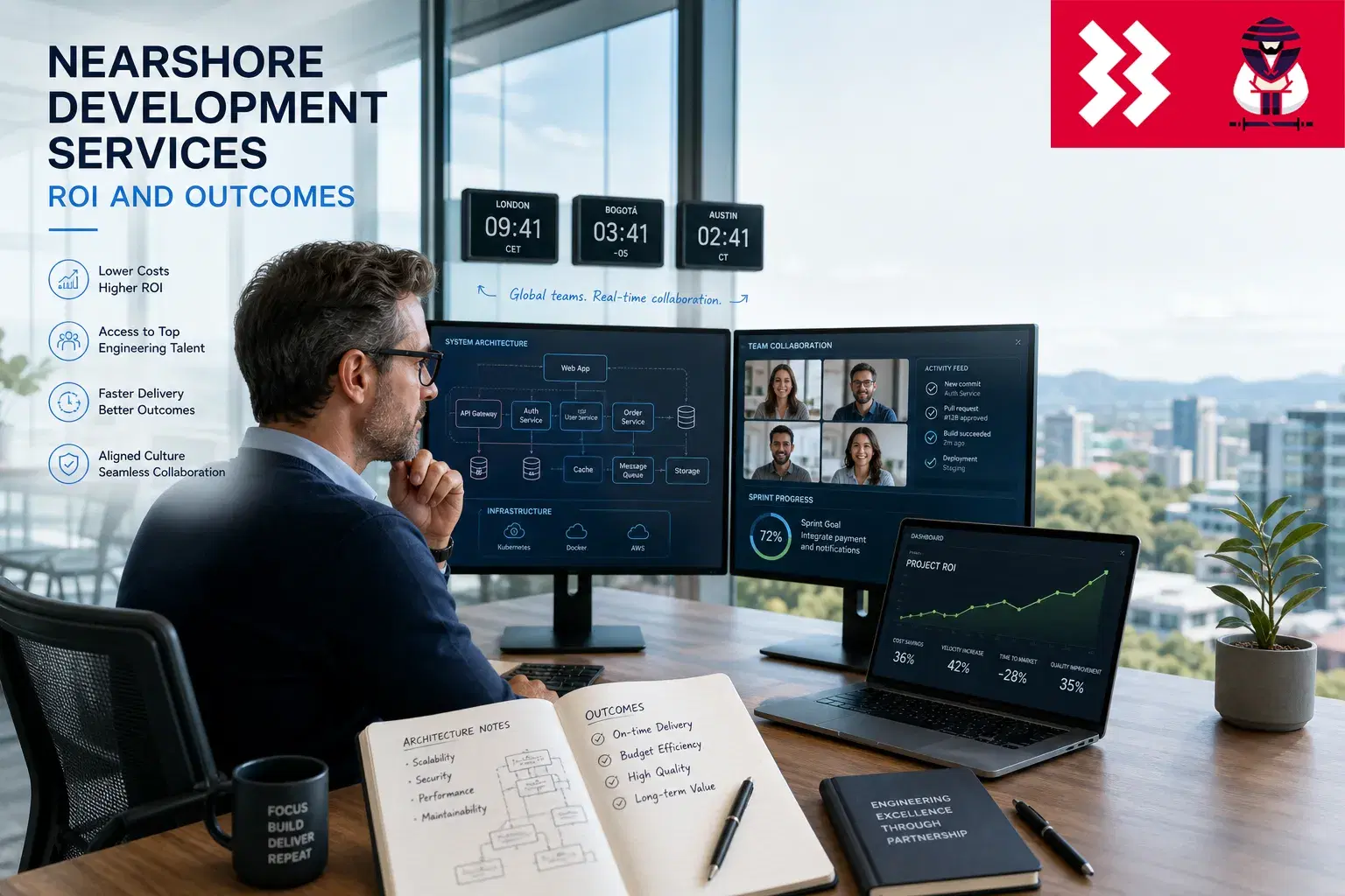 Nearshore Development Services: ROI and Outcomes